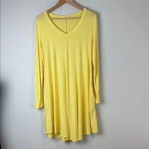Reborn J. Sunny Yellow Dress Size Large